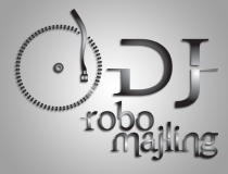 Logo DJ ROBO MAJLING - súkromná firma - www.peknelogo.sk